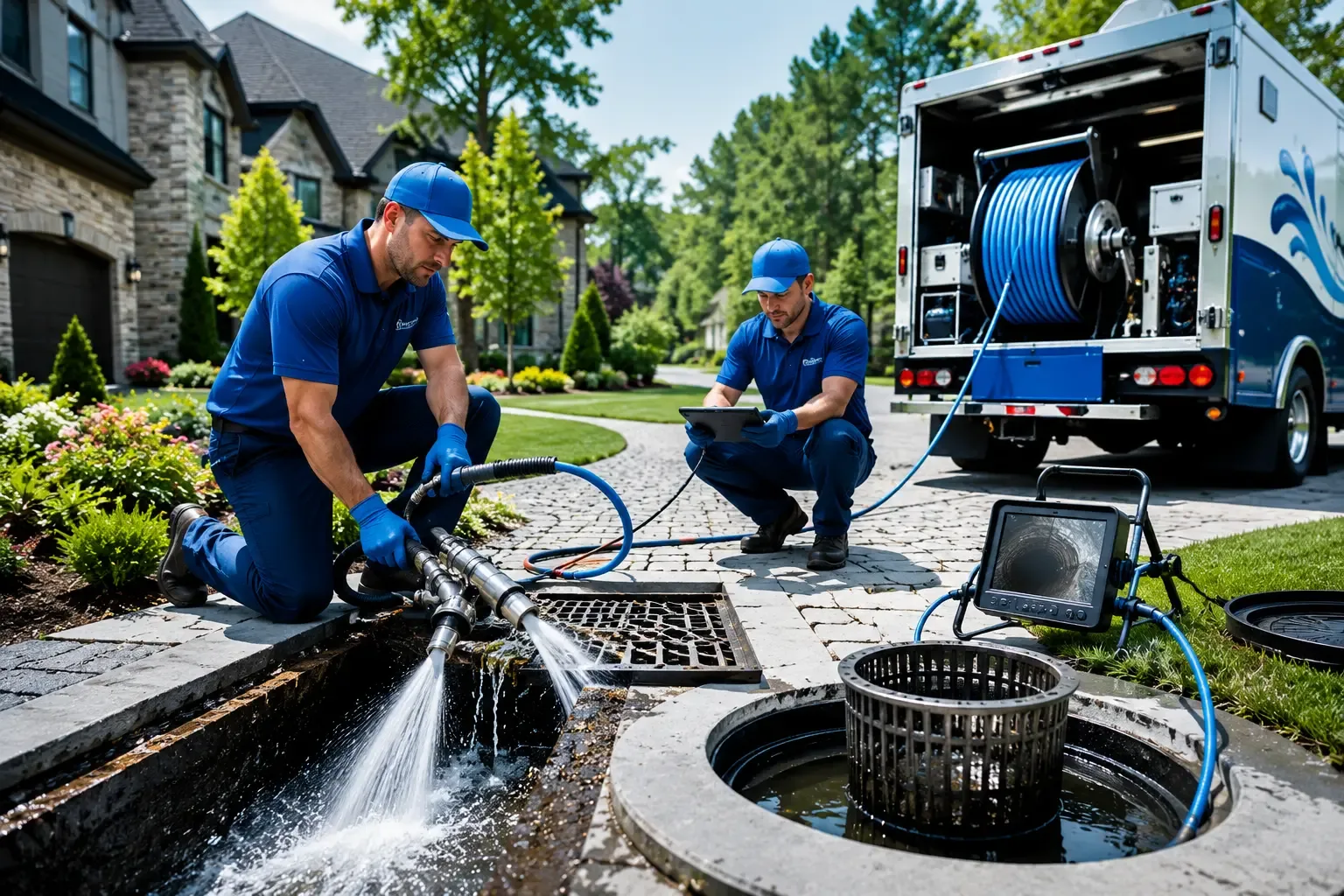 Local outdoor drain cleaning professionals in Lisbon, ME